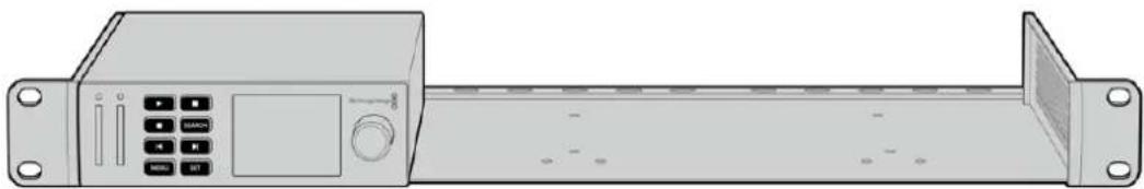 Blackmagic Design HyperDeck Studio HD Mini - Teranex Mini Rack Shelf - 1