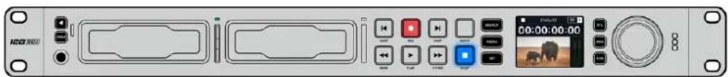 Blackmagic Design HyperDeck Studio HD Mini - Inserire una scheda SD - 2