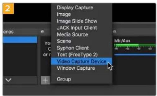 Blackmagic Design HyperDeck Studio HD Mini - Configurare Open Broadcaster - 2