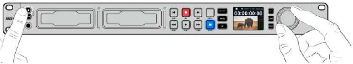 Blackmagic Design HyperDeck Studio HD Mini - Sesin Kontrol Edilmesi - 1
