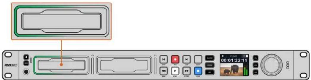 Blackmagic Design HyperDeck Studio HD Mini - Dynamic LEDs - 1