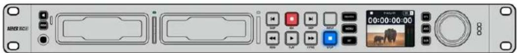 Blackmagic Design HyperDeck Studio HD Mini - SD力一卜を挃入る: - 2