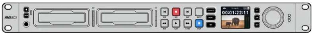 Blackmagic Design HyperDeck Studio HD Mini - Utiliser la molette - 1