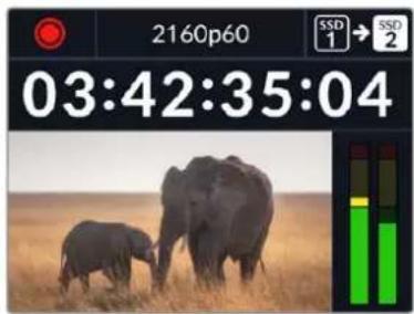 2160p60 03:42:35:04 SSD 1 → SSD 2