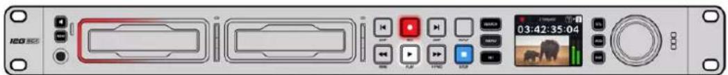 Blackmagic Design HyperDeck Studio 4K Pro - Spie degli slot - 1