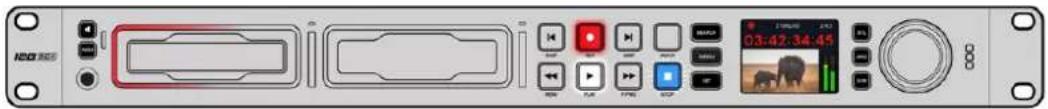 Blackmagic Design HyperDeck Studio 4K Pro - Registrare su molteplici supporti - 1
