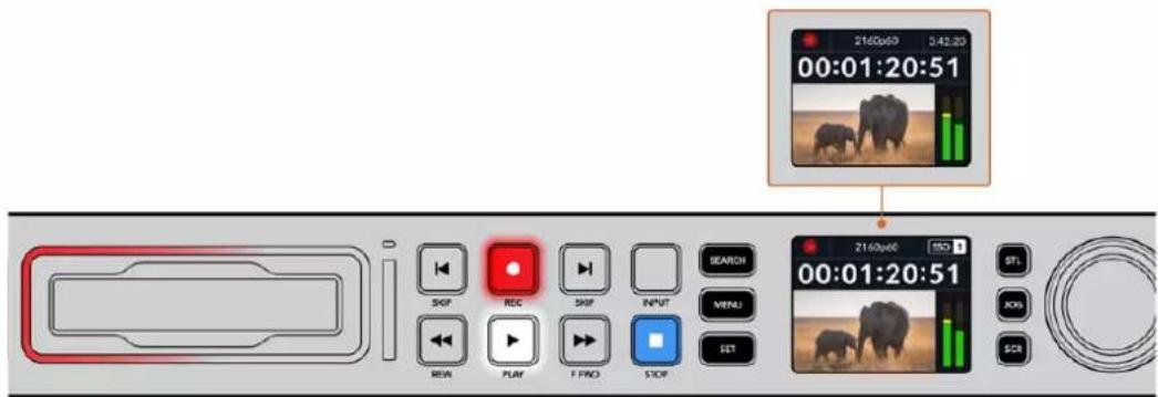 Blackmagic Design HyperDeck Studio 4K Pro - 记录视频 - 1