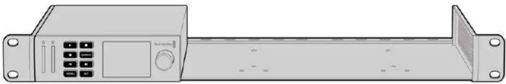 Blackmagic Design HyperDeck Studio 4K Pro - Teranex Mini Rack Shelf - 1