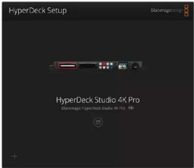 Blackmagic Design HyperDeck Studio 4K Pro - 更新内部 软件 步骤 如下: - 1