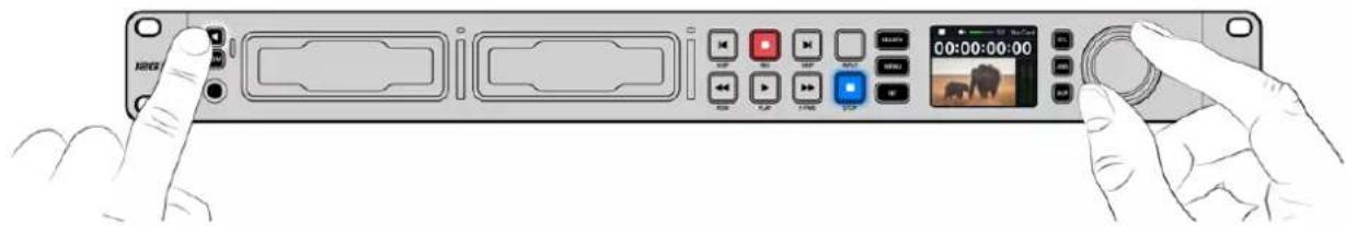 Blackmagic Design HyperDeck Studio 4K Pro - Vérifer l'audio - 1