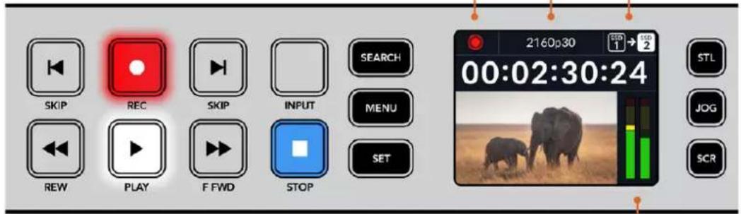 Blackmagic Design HyperDeck Studio 4K Pro - HyperDeck Studio Startseite - 1