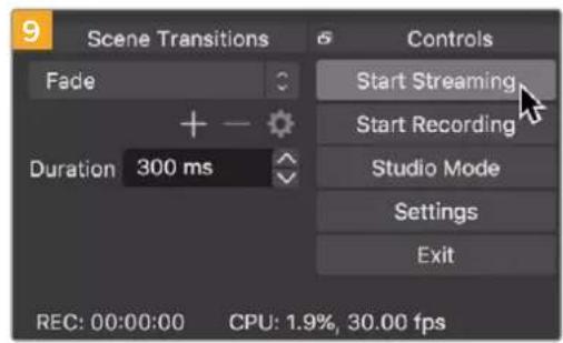 Blackmagic Design HyperDeck Studio 4K Pro - 设置Open Broadcaster - 8
