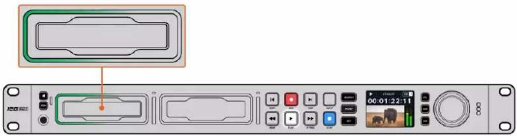 Blackmagic Design HyperDeck Studio 4K Pro - LED dynamiques - 1