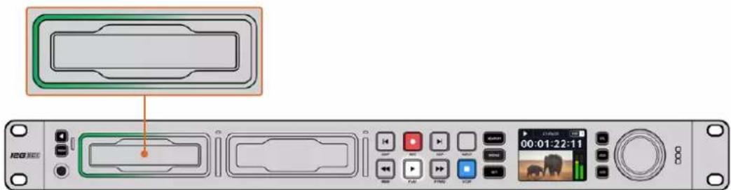 Blackmagic Design HyperDeck Studio 4K Pro - Dynamische LEDs - 1