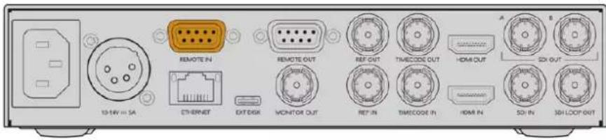 Blackmagic Design HyperDeck Studio 4K Pro - Eine externe RS-422-Steuerung verwenden - 3