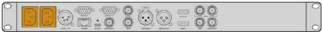 Blackmagic Design HyperDeck Studio 4K Pro - Подключение питания - 1