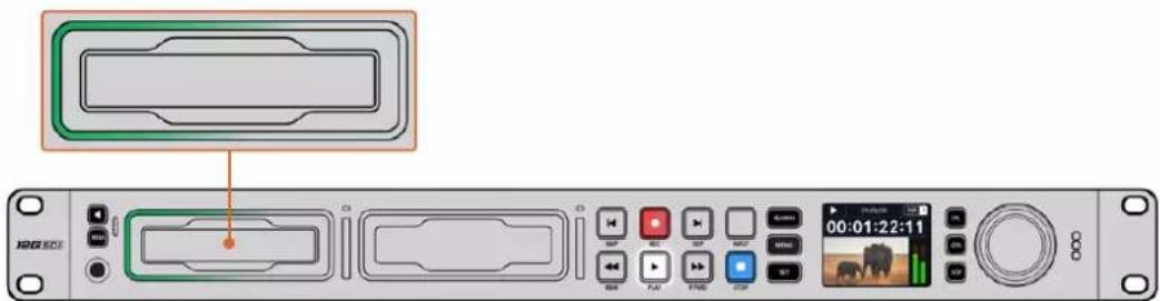 Blackmagic Design HyperDeck Studio 4K Pro - 역동적인 LED 표시 장치 - 1