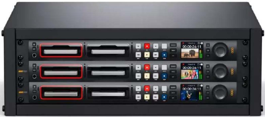 Blackmagic Design HyperDeck Studio 4K Pro - Registratori su disco HyperDeck - 1