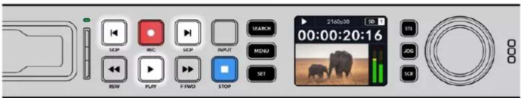Blackmagic Design HyperDeck Studio 4K Pro - Riprodurre video con HyperDeck - 1