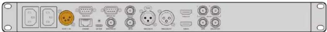 Blackmagic Design HyperDeck Studio 4K Pro - Collegare l'alimentazione - 2