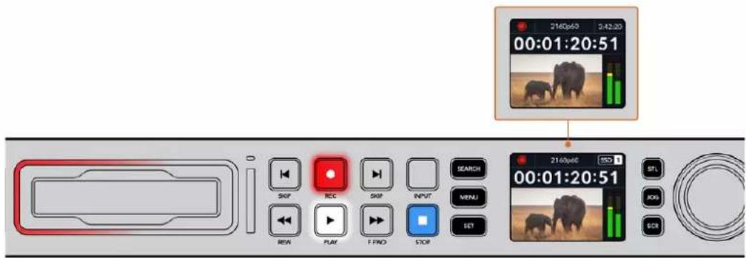 Blackmagic Design HyperDeck Studio 4K Pro - Registrare - 1