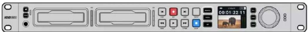 Blackmagic Design HyperDeck Studio 4K Pro - Mit dem Suchlaufregler arbeiten - 1