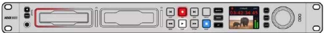 Blackmagic Design HyperDeck Studio 4K Pro - Запись на несколько накопителей - 1