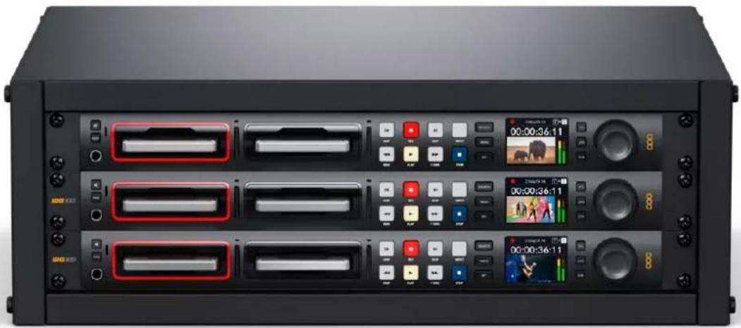 Blackmagic Design HyperDeck Studio 4K Pro - HyperDeck硬盘录机系列简介 - 1