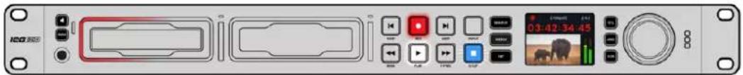 Blackmagic Design HyperDeck Studio 4K Pro - Aufzeichnen auf mehrere Datenträger - 1