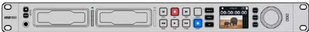 Blackmagic Design HyperDeck Studio 4K Pro - Inserire una scheda SD - 2