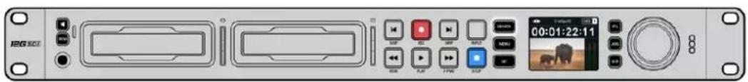 Blackmagic Design HyperDeck Studio 4K Pro - 使用搜索旋钮 - 1