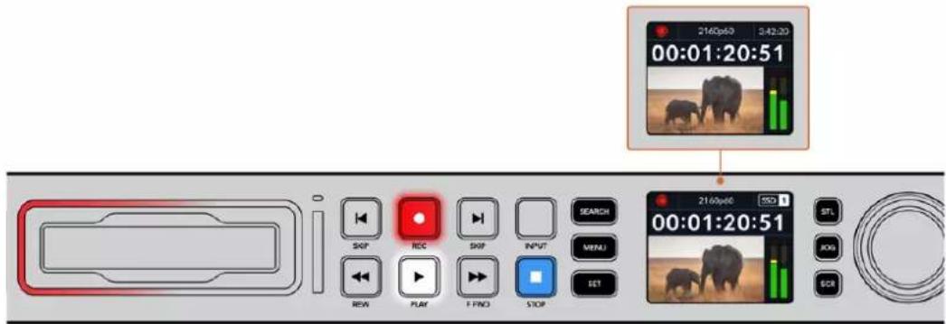 Blackmagic Design HyperDeck Studio 4K Pro - Enregistrer de la vidéo - 1
