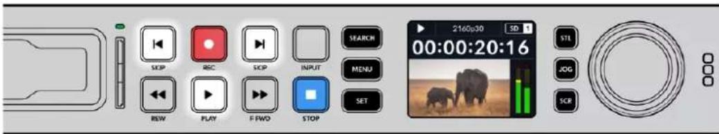 Blackmagic Design HyperDeck Studio 4K Pro - Lire de la vidéo avec l'HyperDeck - 1