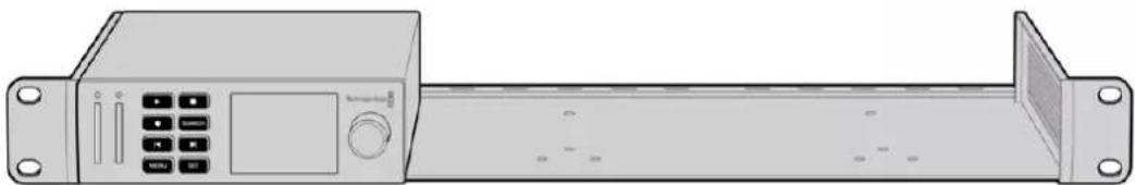 Blackmagic Design HyperDeck Studio 4K Pro - Teranex Mini Rack Shelf - 1