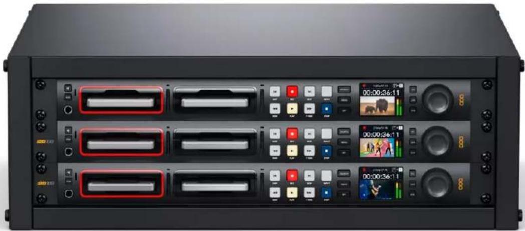 Blackmagic Design HyperDeck Studio 4K Pro - Einführung HyperDeck Digitalrekorder - 1