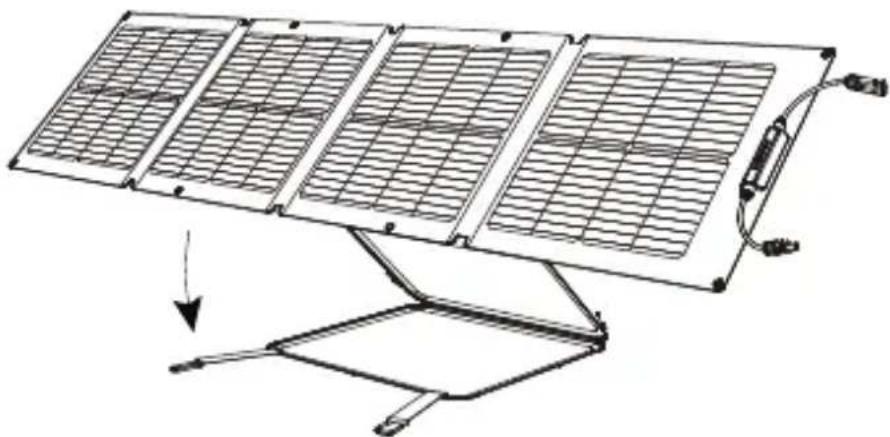 ECOFLOW 110W Solar Panel - Configuración del panel solar - 3