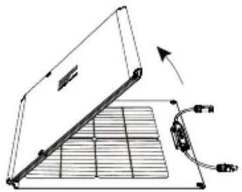 ECOFLOW 110W Solar Panel - ソーラーパルの設置方法 - 1