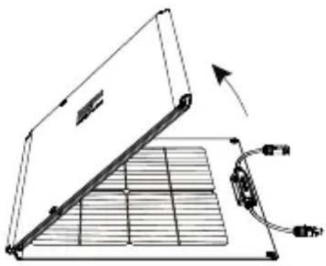 ECOFLOW 110W Solar Panel - Configurazione del pannello solare - 1