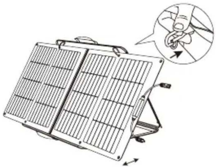 ECOFLOW 160W Solar Panel - Configurazione del pannello solare - 3
