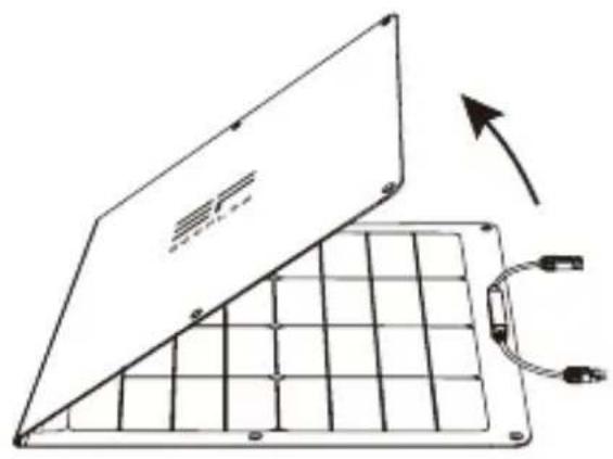 ECOFLOW 160W Solar Panel - YctaHOBka BaWei COJIHeuHoi NaHeIi - 1