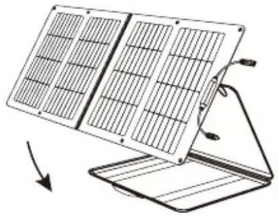 ECOFLOW 160W Solar Panel - Configuración del panel solar - 2