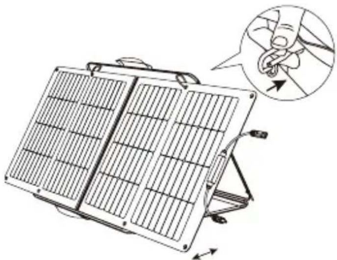 ECOFLOW 160W Solar Panel - 太阳能板使用方法 - 3