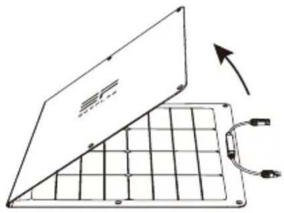 ECOFLOW 160W Solar Panel - Configuración del panel solar - 1