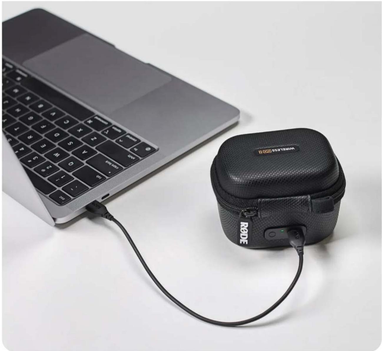 Røde Wireless GO II - Charging the Charge Case - 1