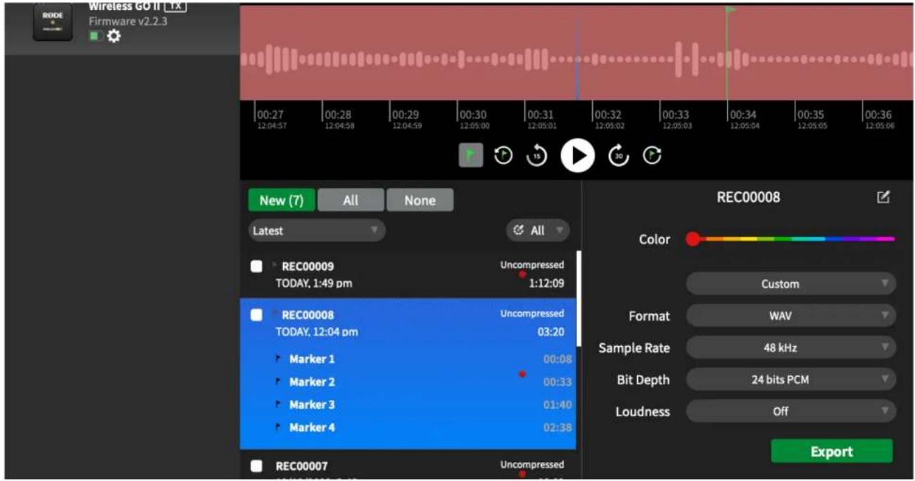 Røde Wireless GO II - Marker Drops - 1