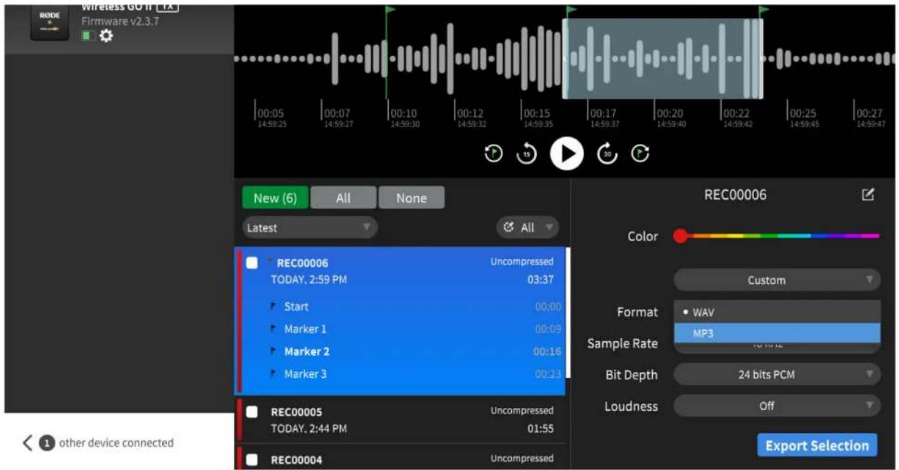 Røde Wireless GO II - Deleting Your Recordings - 1