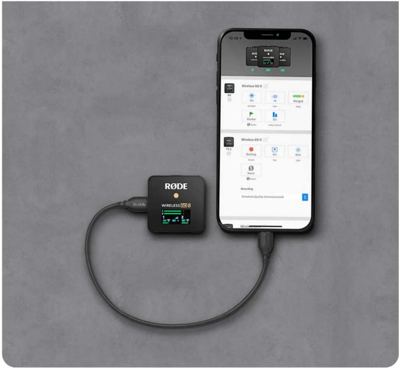Røde Wireless GO II - R∅DE Central Mobile for Android Devices - 2