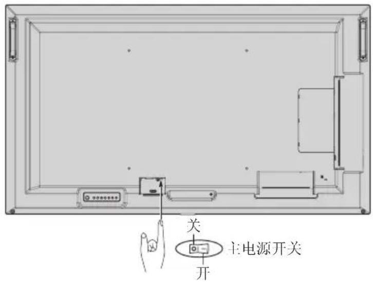 NEC MultiSync ME551 - 打开显示器和外部设备的电源 - 1