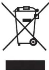 NEC MultiSync ME551 - Marca de residuos de aparatos electricos y electrónicos (Directiva Europea 2012/19/UE y enmiendas) - 1