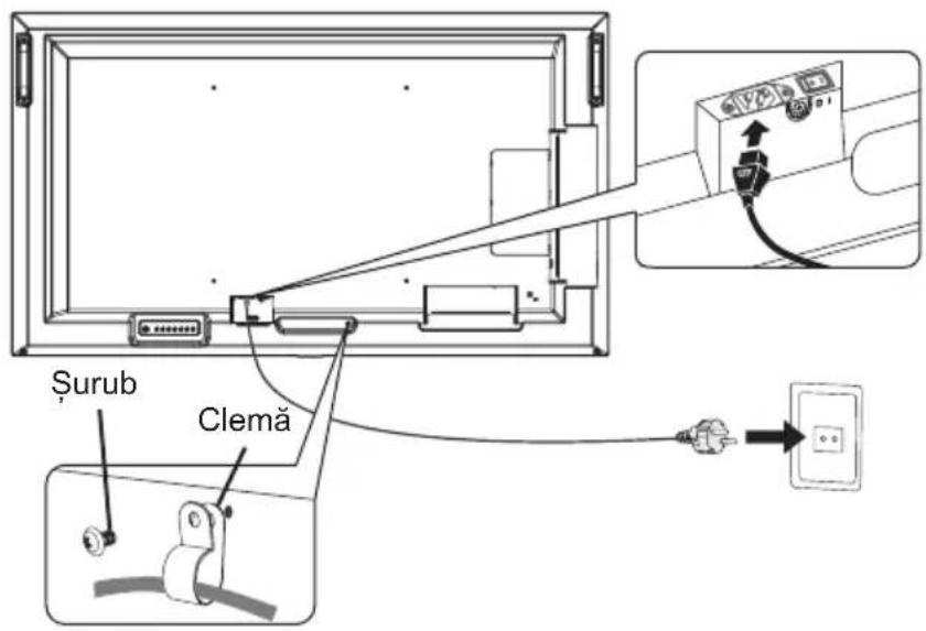 NEC MultiSync ME551 - Conectaţi cablul de alimentare furnizat - 1